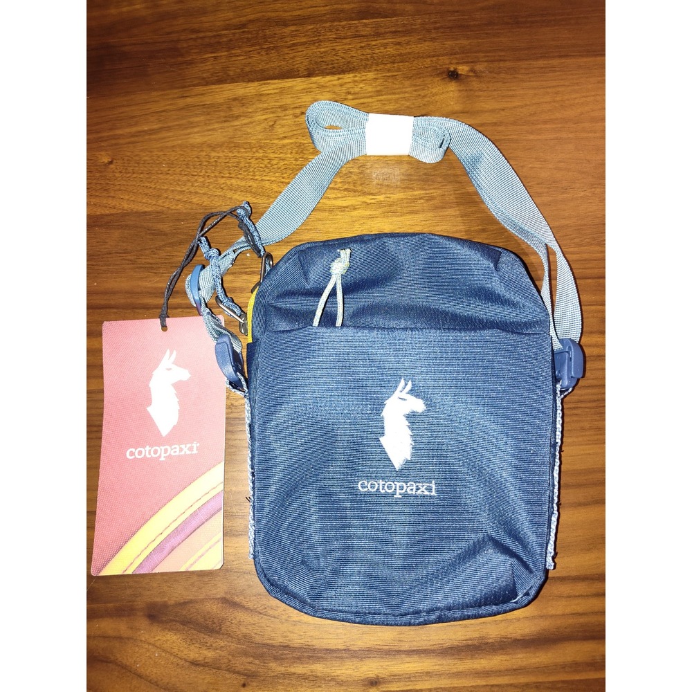 Cotopaxi Todo 1L Shoulder Bag Deep Sea Blue Recycled Crossbody Travel Pouch NWT